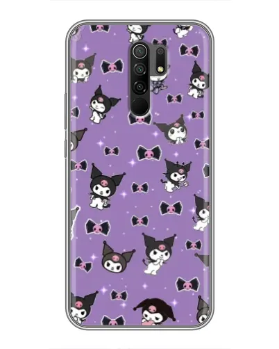 Чехол для Xiaomi Redmi 9 с картинкой «Kuromi — паттерн» Чехол для Xiaomi Redmi 9 с картинкой «Kuromi — паттерн»