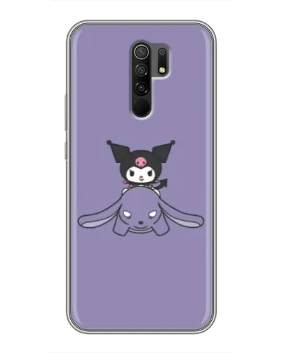 Чехол для Xiaomi Redmi 9 с картинкой «Kuromi на лиловом фоне» Чехол для Xiaomi Redmi 9 с картинкой «Kuromi на лиловом фоне»