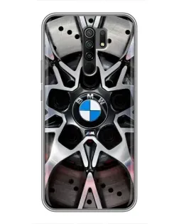 Чехол для Xiaomi Redmi 9 с картинкой «BMW — деталь диска»