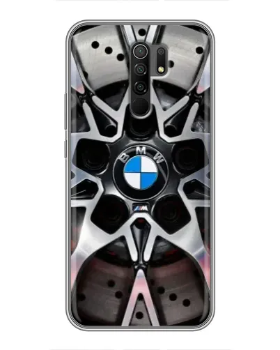 Чехол для Xiaomi Redmi 9 с картинкой «BMW — деталь диска» Чехол для Xiaomi Redmi 9 с картинкой «BMW — деталь диска»
