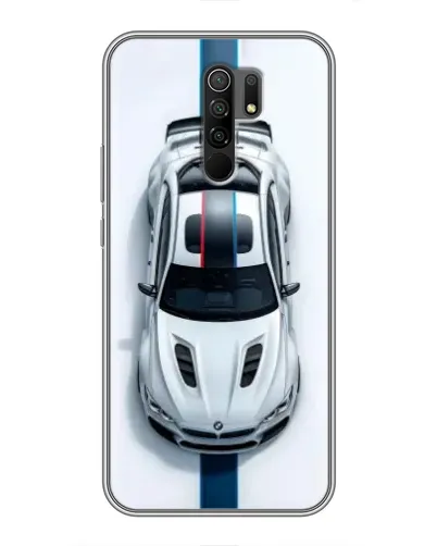 Чехол для Xiaomi Redmi 9 с картинкой «Вид сверху — BMW M» Чехол для Xiaomi Redmi 9 с картинкой «Вид сверху — BMW M»