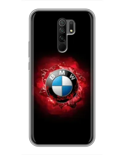 Чехол для Xiaomi Redmi 9 с картинкой «Логотип BMW — вспышка» Чехол для Xiaomi Redmi 9 с картинкой «Логотип BMW — вспышка»