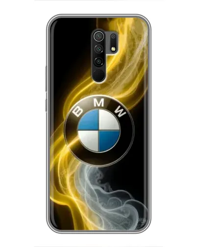 Чехол для Xiaomi Redmi 9 с картинкой «Золотистый дым BMW» Чехол для Xiaomi Redmi 9 с картинкой «Золотистый дым BMW»