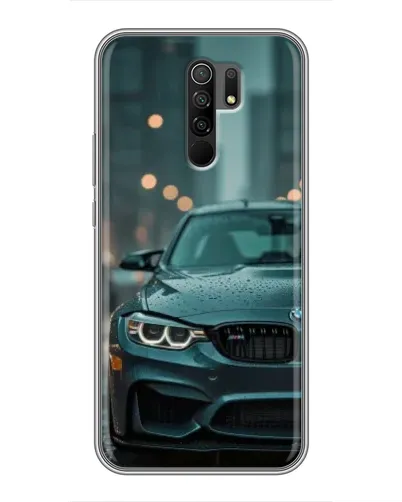 Чехол для Xiaomi Redmi 9 с картинкой «BMW в огнях города» Чехол для Xiaomi Redmi 9 с картинкой «BMW в огнях города»