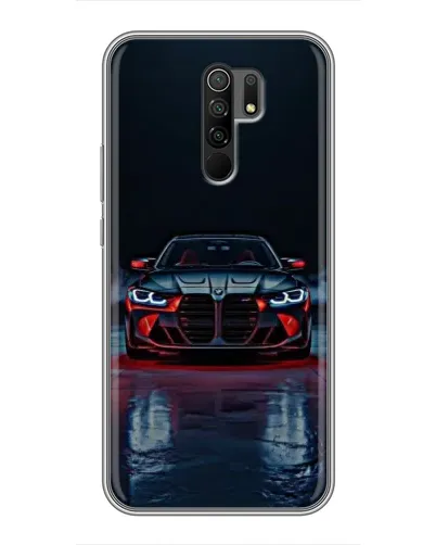 Чехол для Xiaomi Redmi 9 с картинкой «BMW на мокрой дороге» Чехол для Xiaomi Redmi 9 с картинкой «BMW на мокрой дороге»