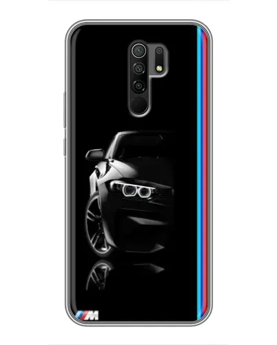 Чехол для Xiaomi Redmi 9 с картинкой «Силуэт BMW в темноте» Чехол для Xiaomi Redmi 9 с картинкой «Силуэт BMW в темноте»