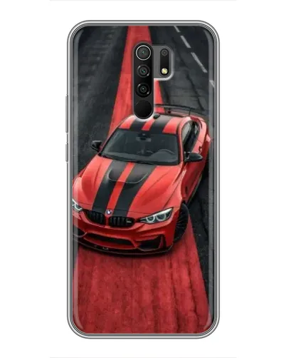 Чехол для Xiaomi Redmi 9 с картинкой «BMW на красной дорожке» Чехол для Xiaomi Redmi 9 с картинкой «BMW на красной дорожке»
