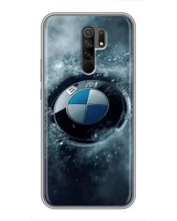Чехол для Xiaomi Redmi 9 с картинкой «Логотип BMW — лед» Чехол для Xiaomi Redmi 9 с картинкой «Логотип BMW — лед»