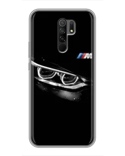 Чехол для Xiaomi Redmi 9 с картинкой «BMW — взгляд тигра» Чехол для Xiaomi Redmi 9 с картинкой «BMW — взгляд тигра»