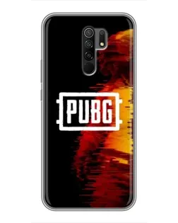Чохол для Xiaomi Redmi 9 з картинкою «Яскравий логотип PUBG»