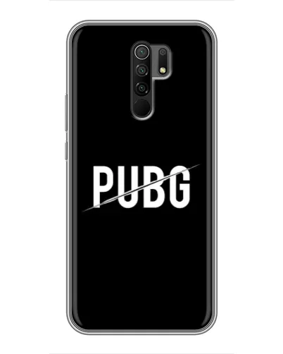 Чехол для Xiaomi Redmi 9 с картинкой «PUBG — белый логотип» Чехол для Xiaomi Redmi 9 с картинкой «PUBG — белый логотип»