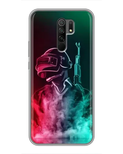 Чехол для Xiaomi Redmi 9 с картинкой «PUBG — огненный воин» Чехол для Xiaomi Redmi 9 с картинкой «PUBG — огненный воин»