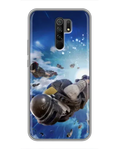 Чехол для Xiaomi Redmi 9 с картинкой «Десант PUBG — прыжок» Чехол для Xiaomi Redmi 9 с картинкой «Десант PUBG — прыжок»