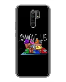 Чохол для Xiaomi Redmi 9 з картинкою «Логотип Among Us»