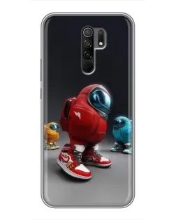 Чохол для Xiaomi Redmi 9 з картинкою «Among Us — 3D стиль» Чохол для Xiaomi Redmi 9 з картинкою «Among Us — 3D стиль»
