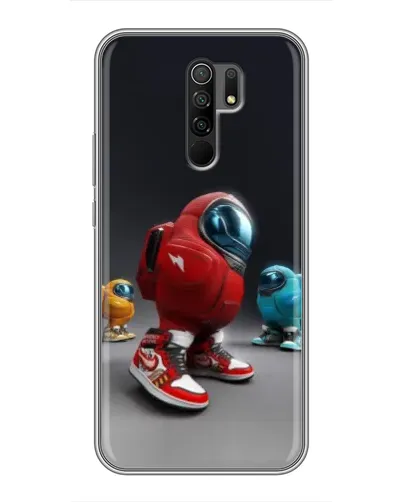 Чехол для Xiaomi Redmi 9 с картинкой «Among Us — 3D стиль» Чехол для Xiaomi Redmi 9 с картинкой «Among Us — 3D стиль»