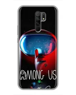 Чохол для Xiaomi Redmi 9 з картинкою «Червоний імпостер — макро» Чохол для Xiaomi Redmi 9 з картинкою «Червоний імпостер — макро»