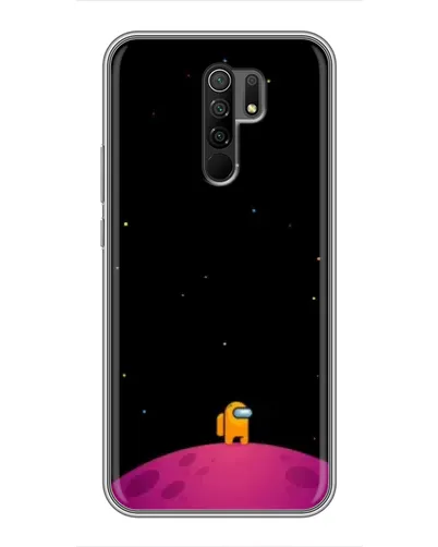 Чехол для Xiaomi Redmi 9 с картинкой «Одинокий герой на планете» Чехол для Xiaomi Redmi 9 с картинкой «Одинокий герой на планете»