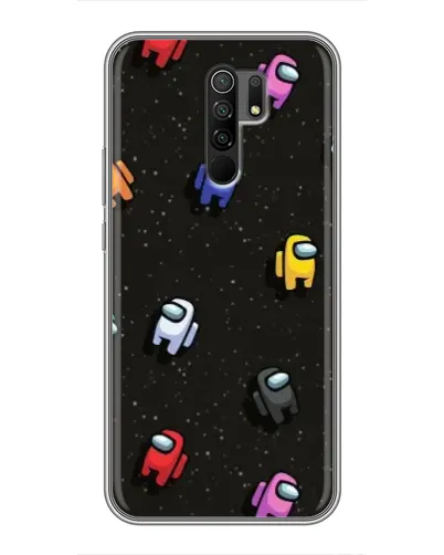 Чехол для Xiaomi Redmi 9 с картинкой «Космический паттерн Among Us» Чехол для Xiaomi Redmi 9 с картинкой «Космический паттерн Among Us»