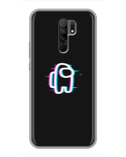 Чехол для Xiaomi Redmi 9 с картинкой «Among Us неон» Чехол для Xiaomi Redmi 9 с картинкой «Among Us неон»