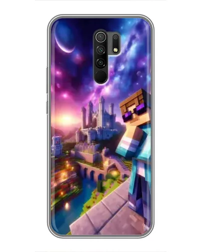 Чохол для Xiaomi Redmi 9 з картинкою «Стів та космос»
