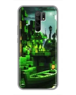 Чохол для Xiaomi Redmi 9 з картинкою «Minecraft лісовий пейзаж» Чохол для Xiaomi Redmi 9 з картинкою «Minecraft лісовий пейзаж»