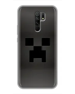 Чохол для Xiaomi Redmi 9 з картинкою «Чорний кріпер градієнт»