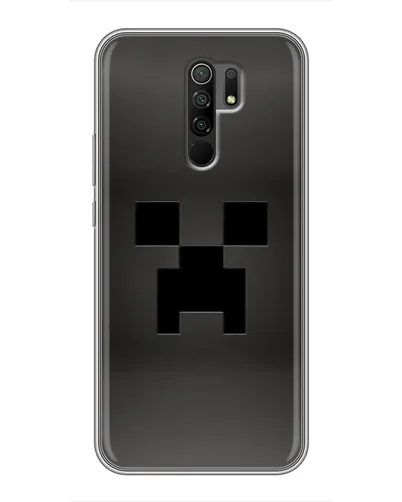 Чохол для Xiaomi Redmi 9 з картинкою «Чорний кріпер градієнт»