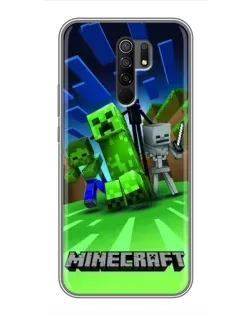 Чохол для Xiaomi Redmi 9 з картинкою «Команда героїв гри»