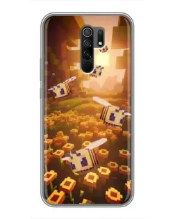 Чохол для Xiaomi Redmi 9 з картинкою «Поле соняшників»