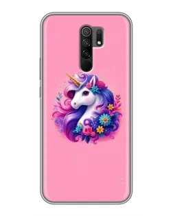 Чехол для Xiaomi Redmi 9 с картинкой «Сказочный единорог»