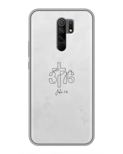 Чехол для Xiaomi Redmi 9 с картинкой «Иоанна 3:16 Крест» Чехол для Xiaomi Redmi 9 с картинкой «Иоанна 3:16 Крест»
