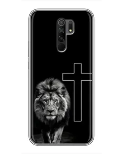 Чохол для Xiaomi Redmi 9 з картинкою «Лев та Хрест» Чохол для Xiaomi Redmi 9 з картинкою «Лев та Хрест»