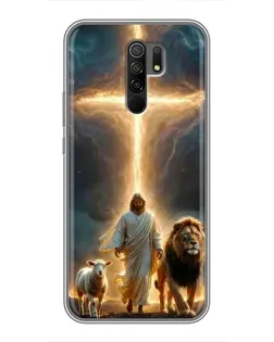 Чохол для Xiaomi Redmi 9 з картинкою «Лев Юди та Світло» Чохол для Xiaomi Redmi 9 з картинкою «Лев Юди та Світло»