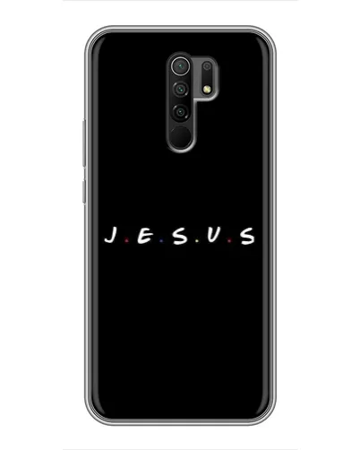 Чехол для Xiaomi Redmi 9 с картинкой «Точки веры J.E.S.U.S.» Чехол для Xiaomi Redmi 9 с картинкой «Точки веры J.E.S.U.S.»