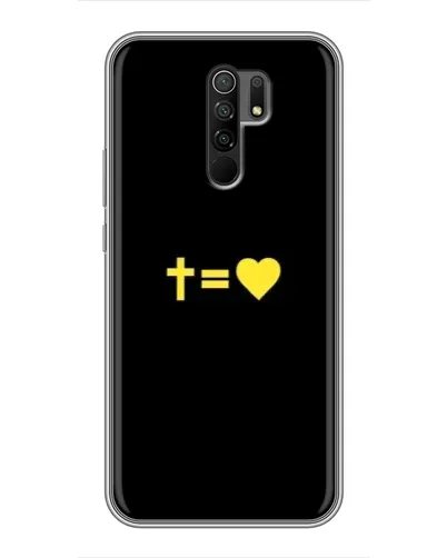 Чехол для Xiaomi Redmi 9 с картинкой «Сердце и Крест» Чехол для Xiaomi Redmi 9 с картинкой «Сердце и Крест»