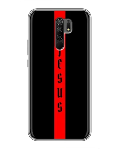 Чехол для Xiaomi Redmi 9 с картинкой «Красная линия веры» Чехол для Xiaomi Redmi 9 с картинкой «Красная линия веры»