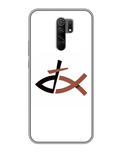 Чехол для Xiaomi Redmi 9 с картинкой «Рыба и крест» Чехол для Xiaomi Redmi 9 с картинкой «Рыба и крест»