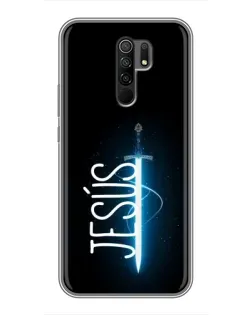 Чехол для Xiaomi Redmi 9 с картинкой «Меч Духа Jesus»