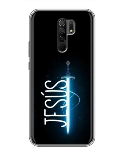 Чехол для Xiaomi Redmi 9 с картинкой «Меч Духа Jesus» Чехол для Xiaomi Redmi 9 с картинкой «Меч Духа Jesus»