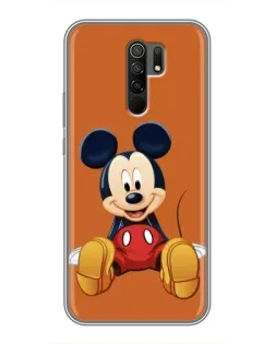 Чехол для Xiaomi Redmi 9 с картинкой «Микки отдыхает»