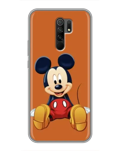 Чехол для Xiaomi Redmi 9 с картинкой «Микки отдыхает»