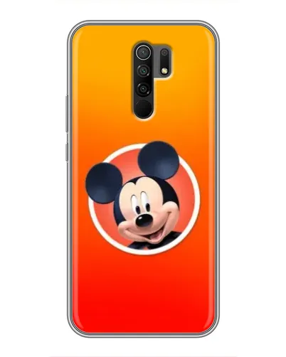 Чехол для Xiaomi Redmi 9 с картинкой «Mickey в круге»