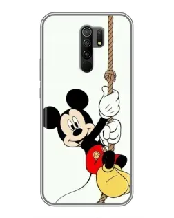 Чохол для Xiaomi Redmi 9 з картинкою «Mickey на канаті»