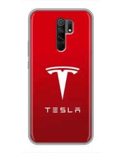 Чехол для Xiaomi Redmi 9 с картинкой «Tesla Red Classic»