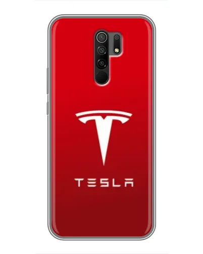 Чехол для Xiaomi Redmi 9 с картинкой «Tesla Red Classic»