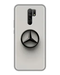 Чехол для Xiaomi Redmi 9 с картинкой «Mercedes Maybach стиль»