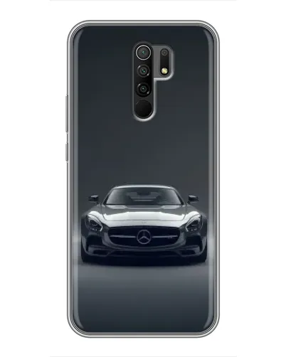 Чехол для Xiaomi Redmi 9 с картинкой «Mercedes на черном» Чехол для Xiaomi Redmi 9 с картинкой «Mercedes на черном»