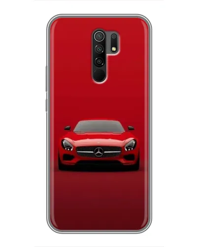 Чехол для Xiaomi Redmi 9 с картинкой «Красный Mercedes AMG» Чехол для Xiaomi Redmi 9 с картинкой «Красный Mercedes AMG»