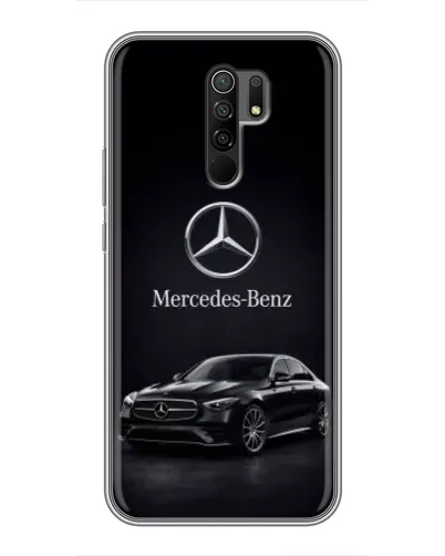 Чехол для Xiaomi Redmi 9 с картинкой «Mercedes — решетка радиатора» Чехол для Xiaomi Redmi 9 с картинкой «Mercedes — решетка радиатора»